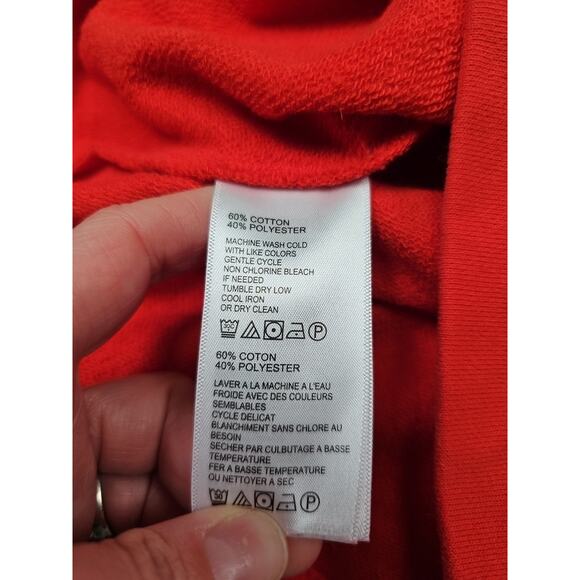 Tommy Bahama Shirt Womens XS Orange Bell Sleeve Beachy Preppy Nautical - Picture 5 of 7